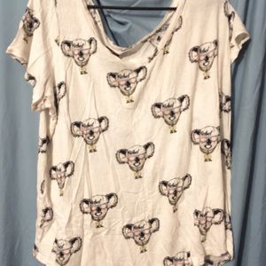 Torrid Rebel Wilson Panda Shirt - size 2